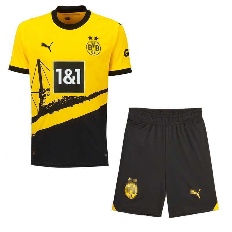 Camiseta Borussia Dortmund 2023/2024 Home Niño Kit